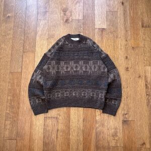 Vintage 90s Classique West Point knit wool blend sweater
